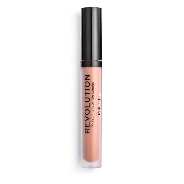 Matt, vedel huulepulk Makeup Revolution London Matte 3 ml, 121 Head Turner цена и информация | Huulepulgad, -läiked, -palsamid, vaseliin | kaup24.ee