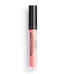 Matt, vedel huulepulk Makeup Revolution London Matte 3 ml, 113 Heart Race hind ja info | Huulepulgad, -läiked, -palsamid, vaseliin | kaup24.ee