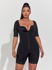 Plus Lace Trim Shapewear Body·Must·1XL цена и информация | Нижнее корректирующее белье | kaup24.ee