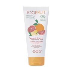 TOOFRUIT Kapidoux orgaaniline juuste stileerimisgeel lastele greibi-sidruni lõhnaga, 100 gr цена и информация | Шампуни | kaup24.ee