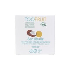 TOOFRUIT Sensibulle orgaaniline seebivaba seep lastele keha- ja näopesuks kookose-ananassi lõhnaga, 85 gr цена и информация | Шампуни | kaup24.ee