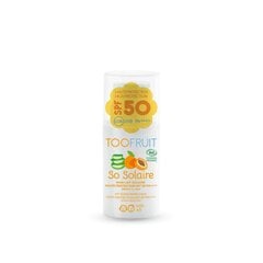 TOOFRUIT SPF50 orgaaniline mineraalsete filtritega päikesekreem lastele aprikoosi lõhnaga, 30 ml цена и информация | Шампуни | kaup24.ee