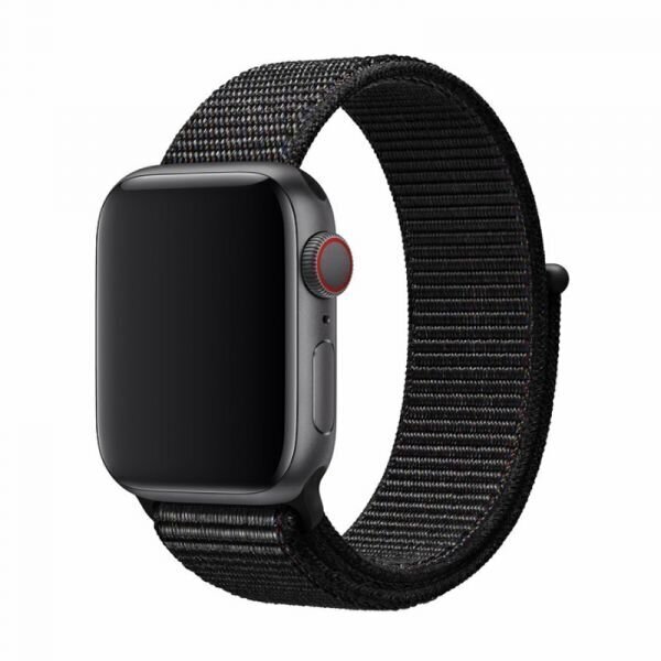Devia Deluxe Series Sport3 Band sobib Apple Watch(40mm), Must цена и информация | Nutikellade ja nutivõrude tarvikud | kaup24.ee