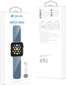 Devia Deluxe Series Sport3 Band sobib Apple Watch(44mm), Sinine цена и информация | Nutikellade ja nutivõrude tarvikud | kaup24.ee