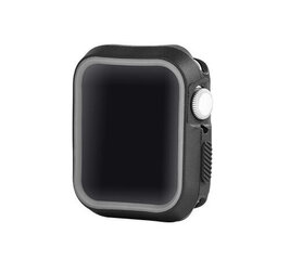 Kaitseümbris Devia Dazzle Series sobib Apple Watch 4 (40mm), Must/Hall цена и информация | Аксессуары для смарт-часов и браслетов | kaup24.ee