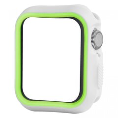 Kaitseümbris Devia Dazzle Series sobib Apple Watch 4 (44mm), Valge/Roheline hind ja info | Nutikellade ja nutivõrude tarvikud | kaup24.ee