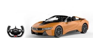 Puldiga juhitav mudelauto Rastar 1:12 BMW i8 Roadster, 95500 hind ja info | Poiste mänguasjad | kaup24.ee