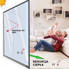 Päikesekile välistingimustes klaasile Solar Systems 50x50cm hind ja info | Plastikaknad | kaup24.ee