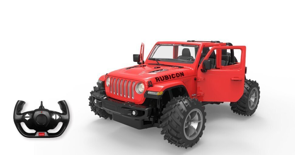 Puldiga juhitav jeep Rastar 1:14 JEEP Wrangler JL 2.4G, 79410 цена и информация | Poiste mänguasjad | kaup24.ee