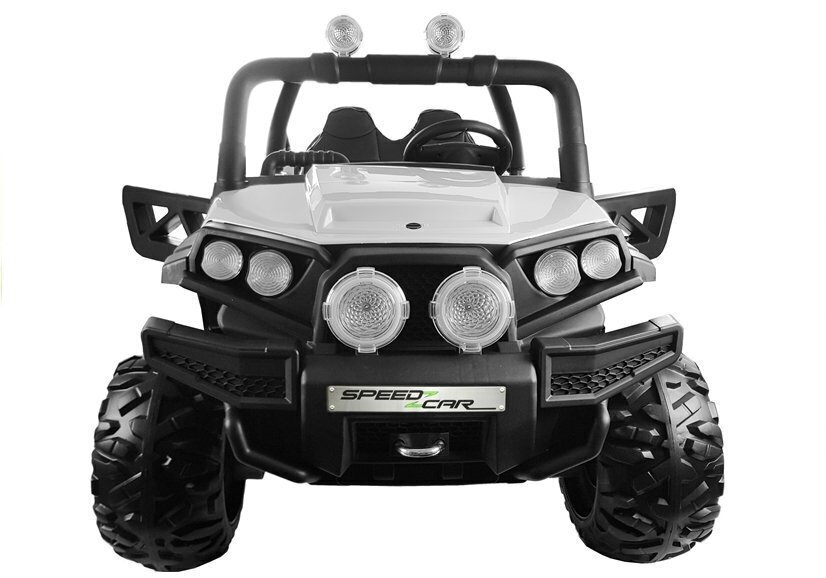 Laste kahekohaline elektriline auto Buggy 4x4WD, valge hind ja info | Laste elektriautod | kaup24.ee
