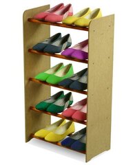 Полка для обуви RBS545, коричневая цена и информация | Полки для обуви, банкетки | kaup24.ee
