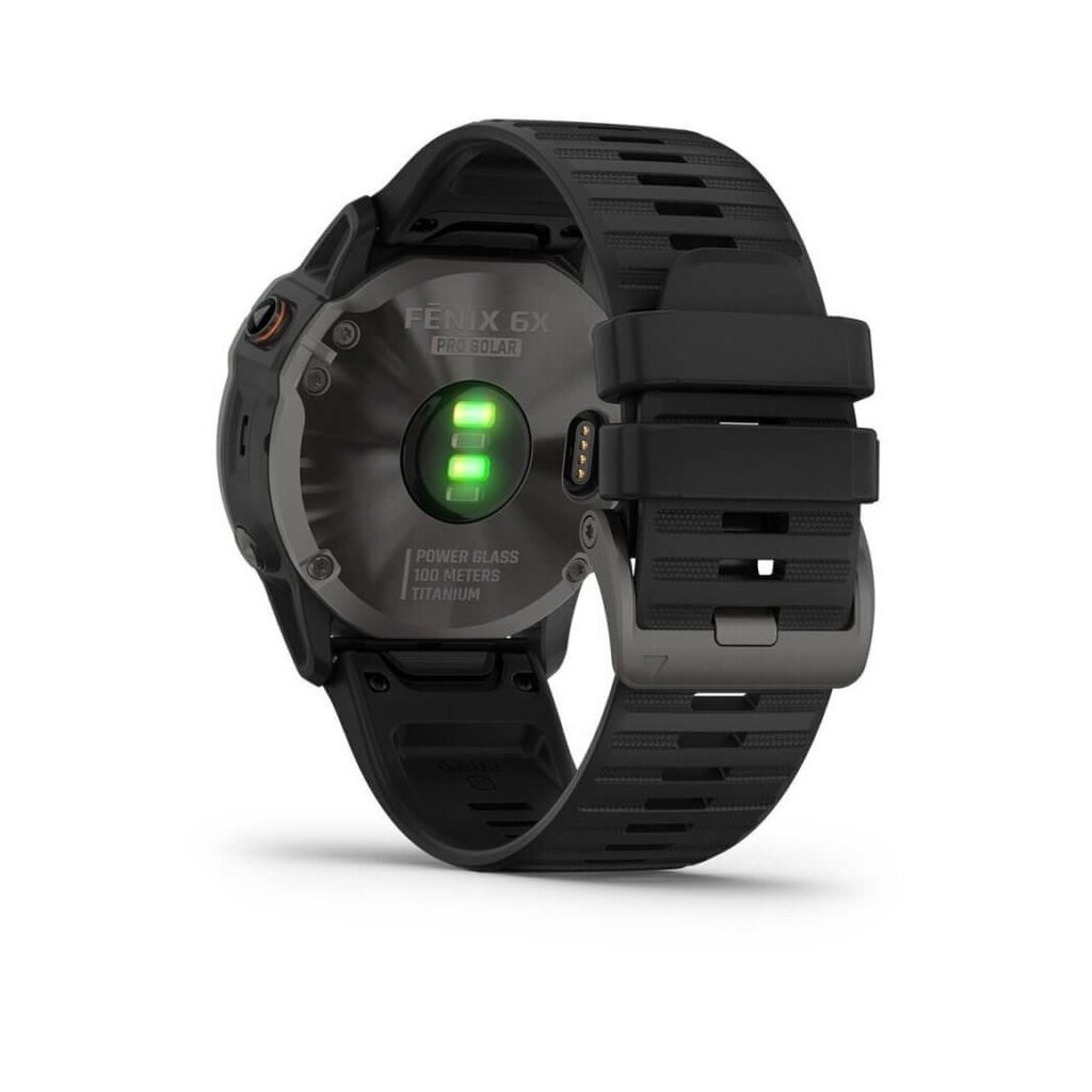 Garmin fenix® 6X Pro Solar Titanium Carbon Gray DLC/Black цена и информация | Nutikellad (smartwatch) | kaup24.ee