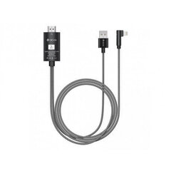 Kaabel Devia Storm, HDMI - USB - Lightning, 2m hind ja info | Mobiiltelefonide kaablid | kaup24.ee