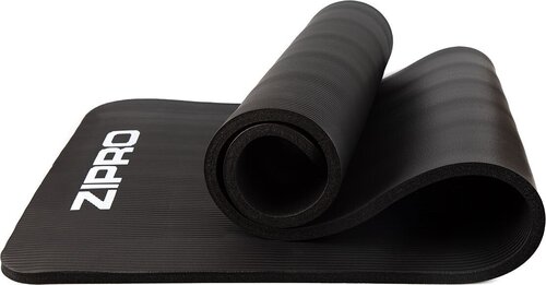 Коврик для йоги Zipro NBR 180x60x1,5 см, черного цвета цена и информация | Коврики для йоги, фитнеса | kaup24.ee