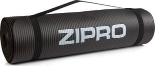 Коврик для йоги Zipro NBR, черного цвета цена и информация | Коврики для йоги, фитнеса | kaup24.ee