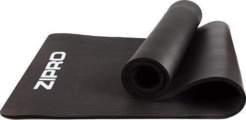 Коврик для йоги Zipro NBR, черного цвета цена и информация | Коврики для йоги, фитнеса | kaup24.ee