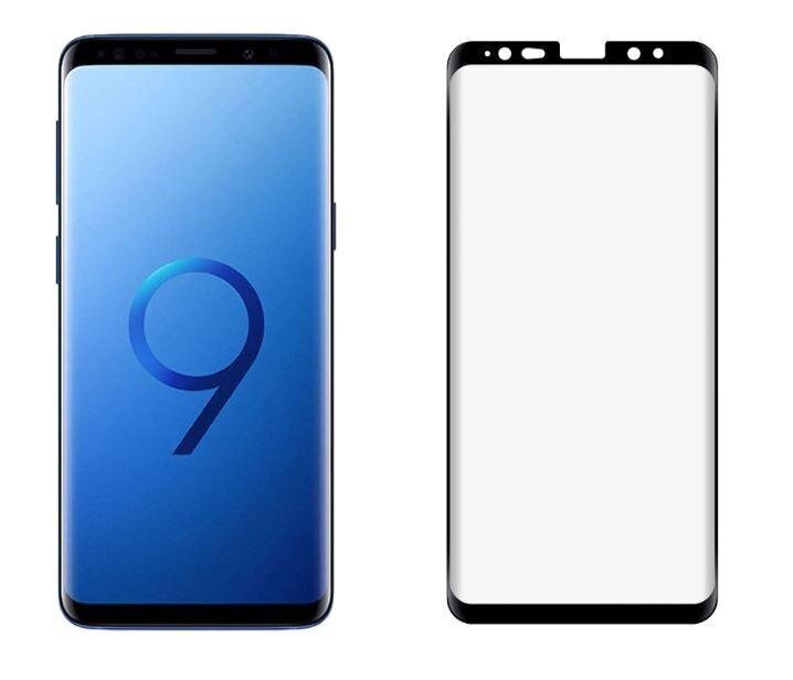 Kaitseklaas raamiga Tellur 3D Full Glue telefonile Samsung Galaxy S9, Must hind ja info | Ekraani kaitsekiled | kaup24.ee