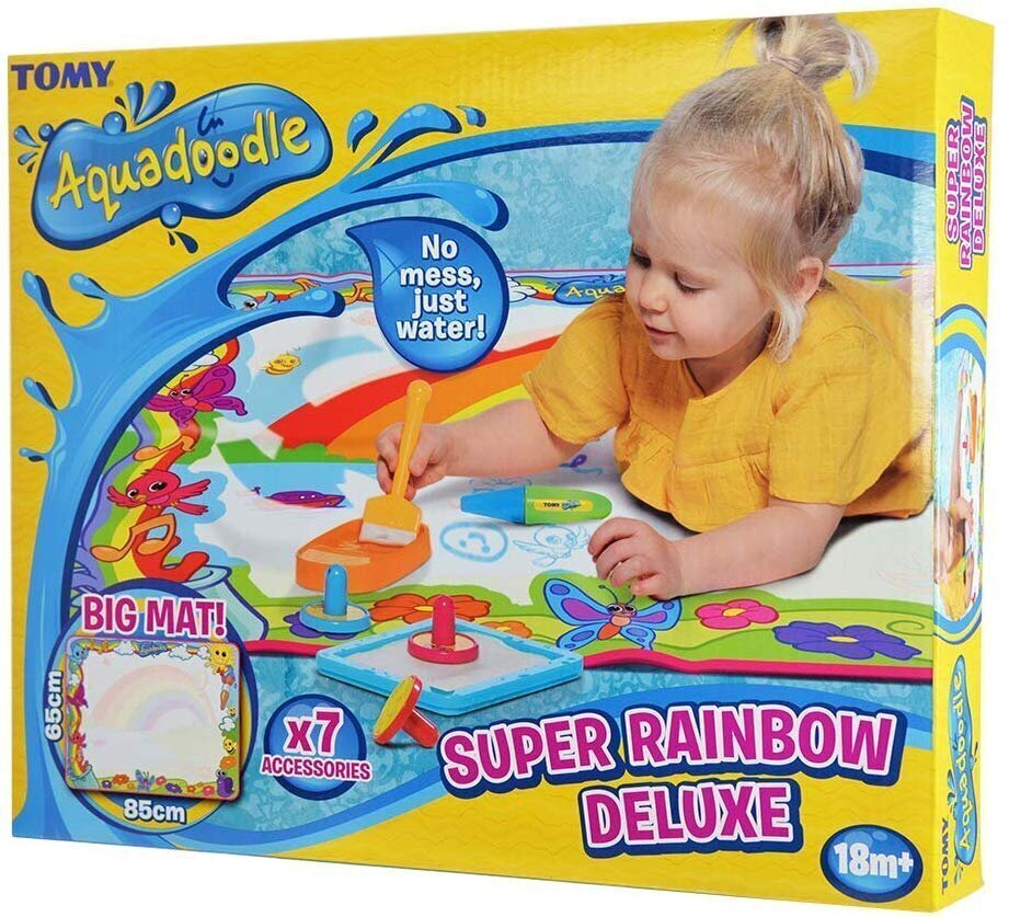 Joonistusmatt Aquadoodle Super Rainbow Deluxe, E72772 цена и информация | Kunstitarbed, voolimise tarvikud | kaup24.ee