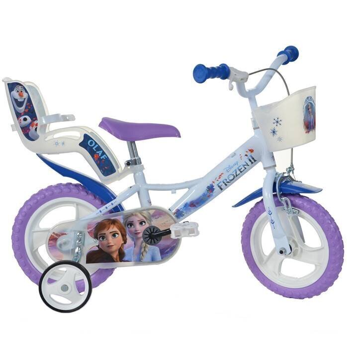 Tüdrukute jalgratas Dino Bikes Frozen 2, 12", 124RLFZ3 hind | kaup24.ee