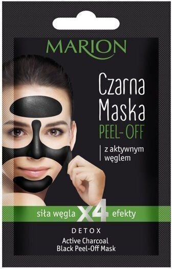Aktiivsöega näomask Marion Detox, 6g цена и информация | Näomaskid, silmamaskid | kaup24.ee