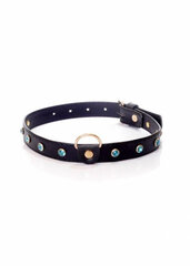 Boss Of Toys Fetish B - Series Collar - 2 cm turquoise crystal цена и информация | БДСМ и фетиш | kaup24.ee