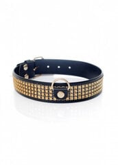 Boss Of Toys Fetish B - Series Collar with crystals 3 cm gold цена и информация | БДСМ и фетиш | kaup24.ee