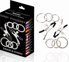 Boss Of Toys Kinky Pleasure - Tripple O'Ring цена и информация | БДСМ и фетиш | kaup24.ee