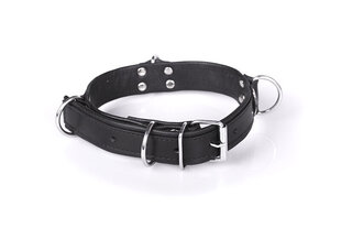 Kaelarihm Kiotos Steel Deluxe Bondage Collar, must hind ja info | BDSM ja fetish | kaup24.ee