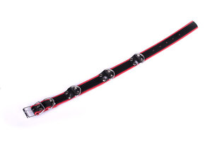 Kaelarihm Kiotos Steel Deluxe Bondage Collar, punane hind ja info | BDSM ja fetish | kaup24.ee