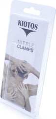 Kiotos Steel Nipple Clamps 2 End Ball (2x) цена и информация | БДСМ и фетиш | kaup24.ee