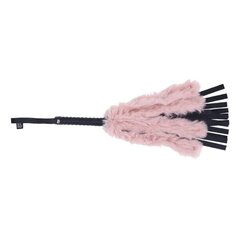 Piits Sex & Mischief Brat Faux Fur Flogger, must/roosa hind ja info | BDSM ja fetish | kaup24.ee