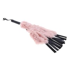 Piits Sex & Mischief Brat Faux Fur Flogger, must/roosa hind ja info | BDSM ja fetish | kaup24.ee