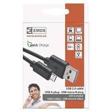 USB 2.0 A/M - micro B/M 0,2м цена и информация | Кабели для телефонов | kaup24.ee