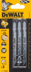 Tikksaetera Dewalt XPC 100 mm- DT2220-QZ, 3 tk цена и информация | Запчасти для садовой техники | kaup24.ee