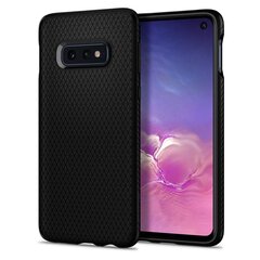 Spigen Liquid Air особо элегантный и прочный TPU чехол-крышка для Samsung Galaxy S10e (G970) Черный цена и информация | Чехлы для телефонов | kaup24.ee