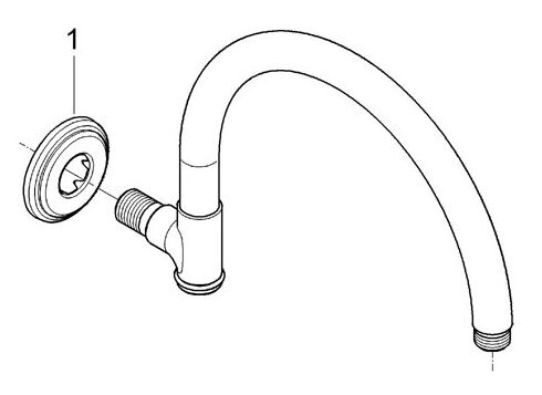 Dušitoru Grohe Rainshower, 272 mm цена и информация | Segistid ja lisatarvikud | kaup24.ee