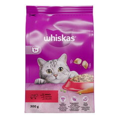 Whiskas Adult kassidele, veiselihaga, 300 g x 7 tk hind ja info | Kuivtoit kassidele | kaup24.ee