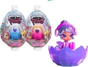 Kogutav muna nukk Pixies Hatchimals hind ja info | Tüdrukute mänguasjad | kaup24.ee