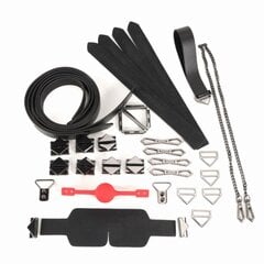 BDSM komplekt Lockink, must hind ja info | BDSM ja fetish | kaup24.ee