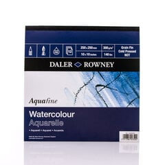 Akvarellplokk 300Gsm 25X25, 12 L Daler-Rowney цена и информация | Тетради и бумажные товары | kaup24.ee