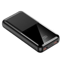 Jellico P29 20000mAh Быстрая зарядка Пауэрбанк Зарядное устройство 2x USB QC 22.5W / PD USB-C 20W Выход Черный цена и информация | Зарядные устройства Power bank | kaup24.ee