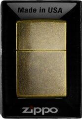 Набор ZIPPO Зажигалка ANTIQUE BRASS Подарочный набор No4 цена и информация | Зажигалки и аксессуары | kaup24.ee