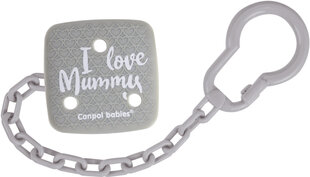 ASSORTED Держатель пустышки Canpol Babies I Love Mummy, 2/434 цена и информация | Соски на бутылочку | kaup24.ee