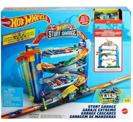 Гараж с трюками Hot Wheels, GNL70 цена и информация | Развивающий мелкую моторику - кинетический песок KeyCraft NV215 (80 г) детям от 3+ лет, бежевый | kaup24.ee