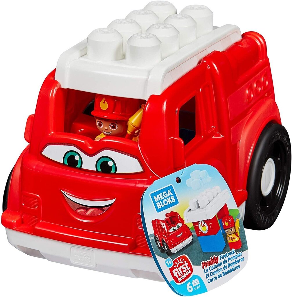 Mega Bloks Tuletõrjeauto, GCX09 hind ja info | Imikute mänguasjad | kaup24.ee