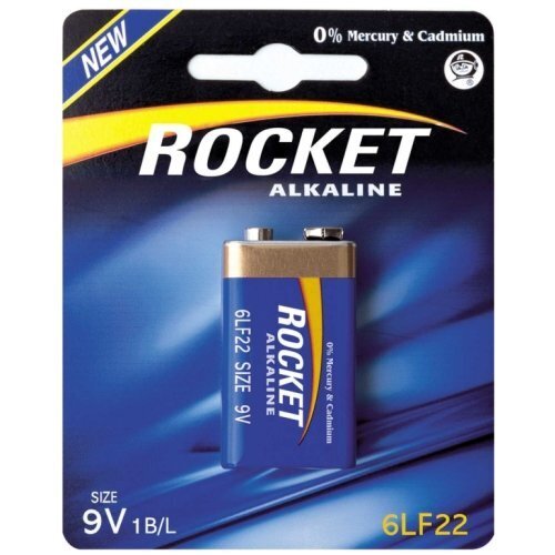 Rocket 6LR22-1BB (9V) Blister Pack 1pcs hind ja info | Patareid | kaup24.ee