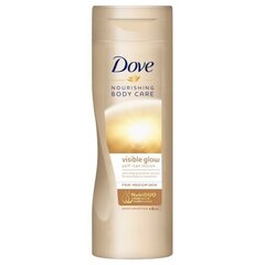 Isepruunistav ihupiim Dove Visible Glow Fair 250 ml, Fair To Medium hind ja info | Kehakreemid, losjoonid | kaup24.ee