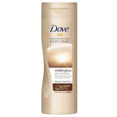 Isepruunistav ihupiim Dove Visible Glow Fair 250 ml, Medium to Dark цена и информация | Кремы, лосьоны для тела | kaup24.ee