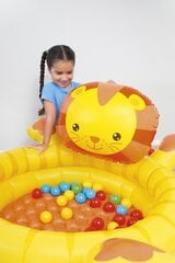 Надувной бассейн Bestway Cuddly Cub Ball Pit, 111x98x61 см, с шариками цена и информация | Бассейны | kaup24.ee