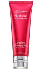 Näopuhastusvaht ja mask Estee Lauder Nutritious Super-Pomegranate Radiant Energy 2-in-1 125 ml цена и информация | Аппараты для ухода за лицом | kaup24.ee